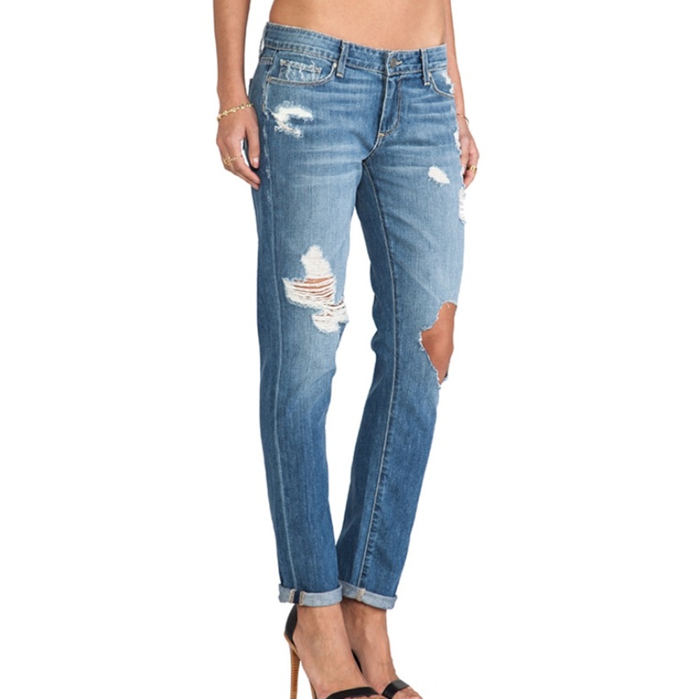 Paige Denim Jimmy Jimmy Skinny Clifton Destructed